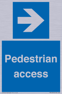 Pedestrian access